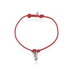 Bracelet hippocampe argent enfant