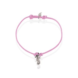 Bracelet hippocampe argent enfant