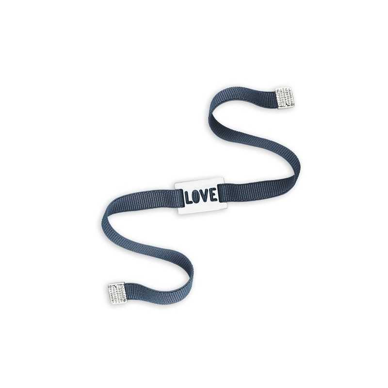 Bracelet médaille love femme