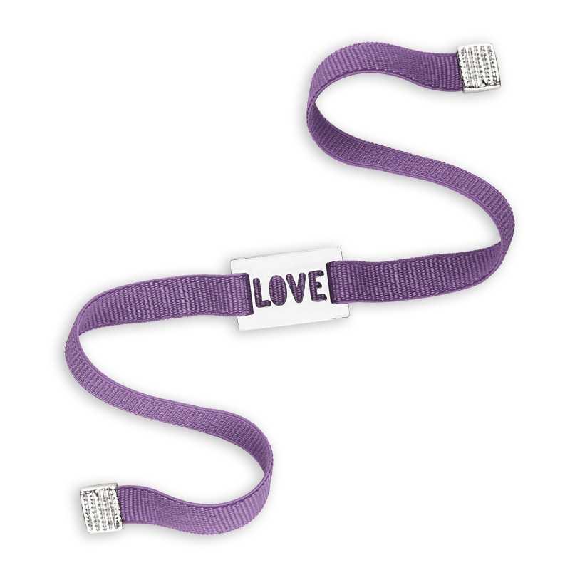 Bracelet médaille love femme